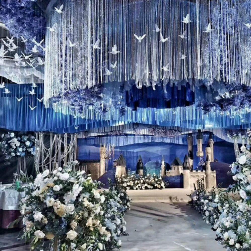 Phụ Kiện Treo Trang Trí Cây Thông Giáng Sinh Hình Chú Chim Bằng Acrylic Trong Suốt Chất Lượng Cao DIY