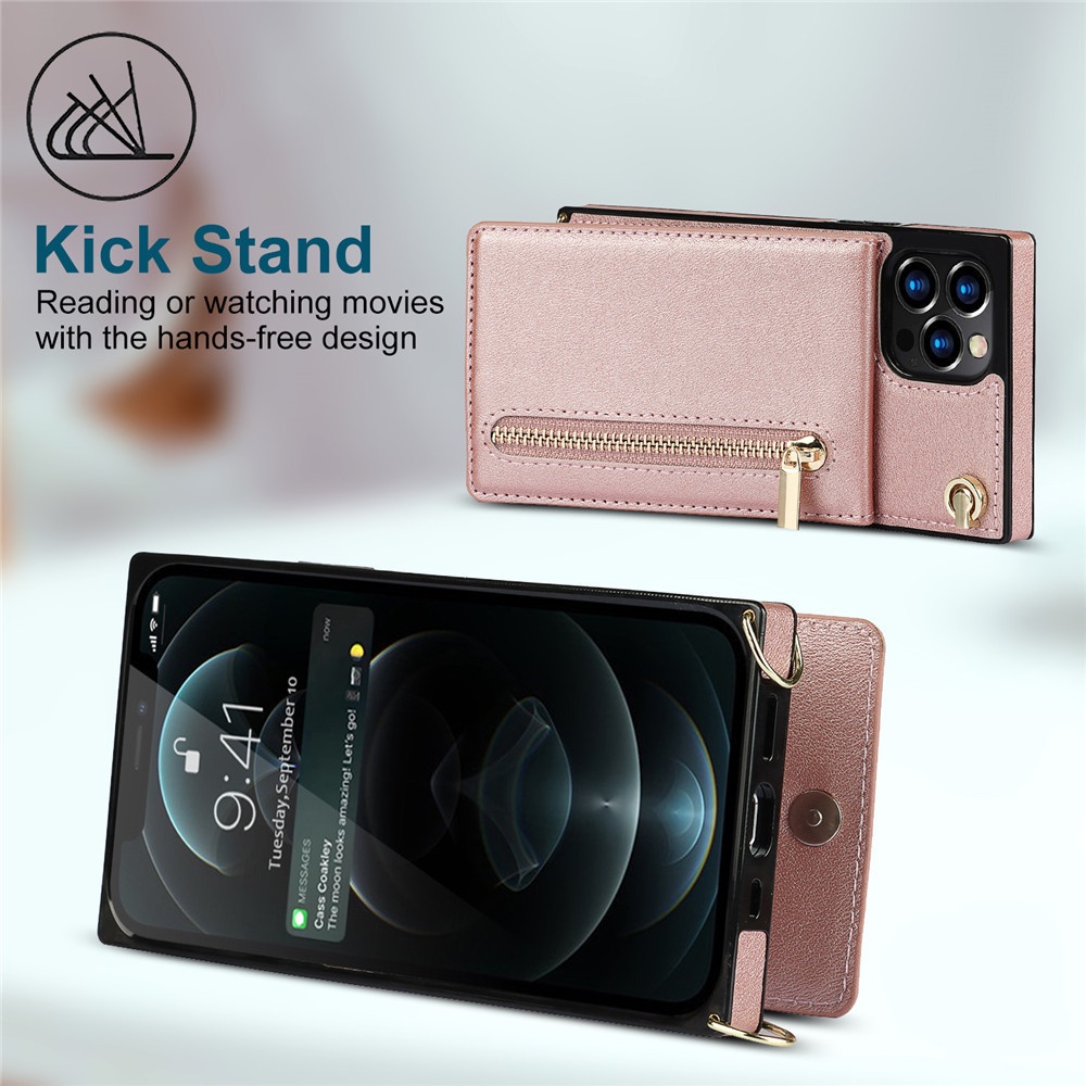 Ốp điện thoại có ví thẻ và dây đeo thích hợp cho APPLE IPHONE 11 11/ 12/ 13 PROMAX X XR XS MAX 7/ 8 PLUS SE 2 11 11 PRO