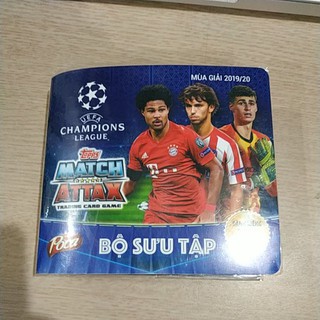 CỰC HOTTT!!! ALBUM POCA MATCH ATTAX 2019-2020 FULL SEAL 72/72