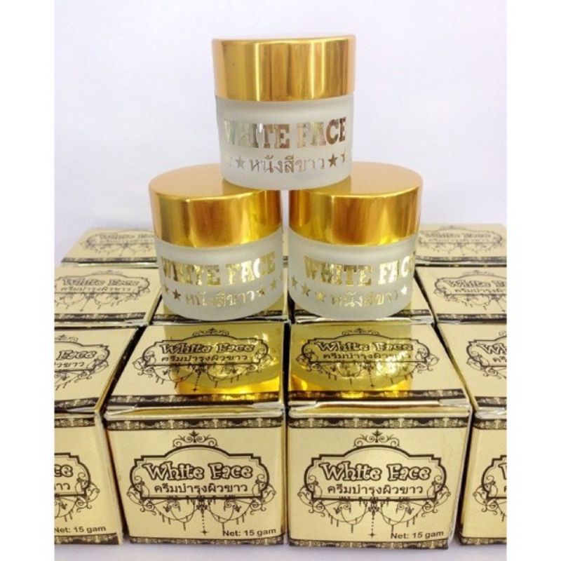 Kem Dưỡng Da, Kem White Face Thái Lan 15g