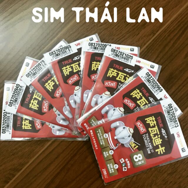 SIM DU LỊCH THÁI LAN 8 NGÀY