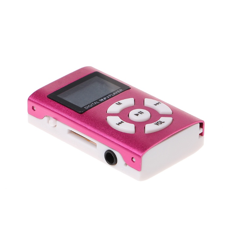 Máy Nghe Nhạc MP3 zzz MX-808 Mini Màn Hình LCD 32GB TF Chất Liệu Nhôm