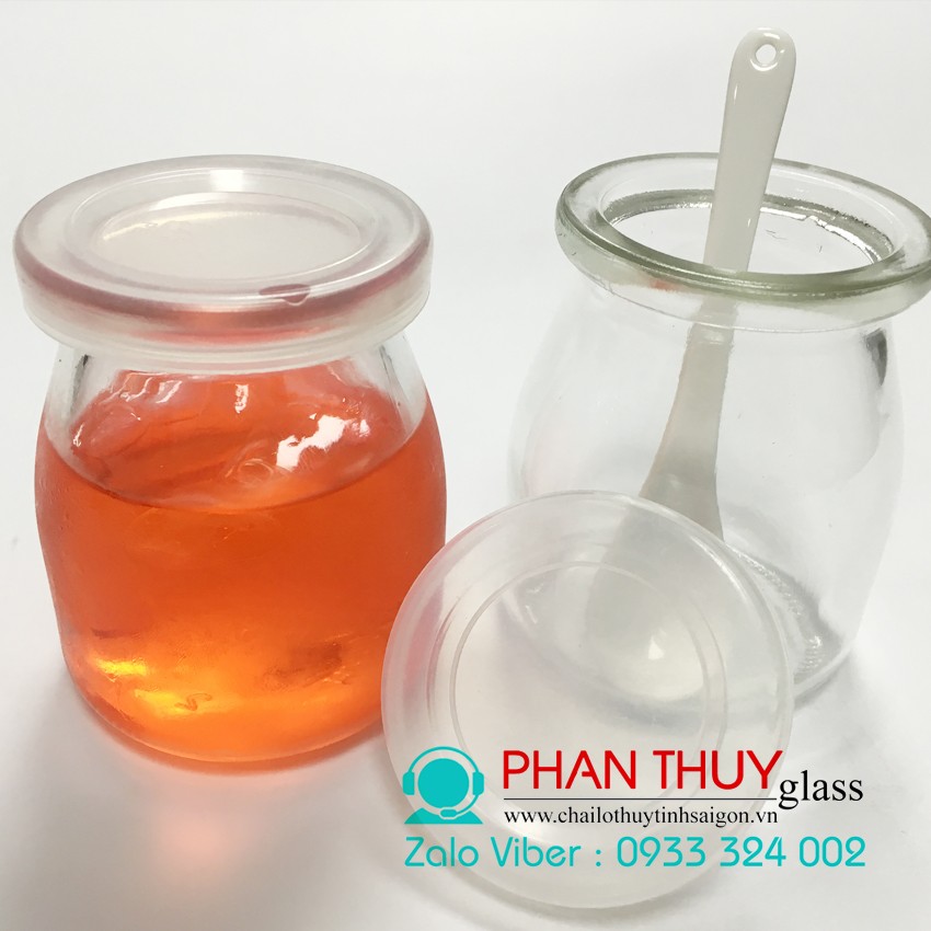 Hũ Yaout 200ml nắp nhựa - Combo 12 hũ