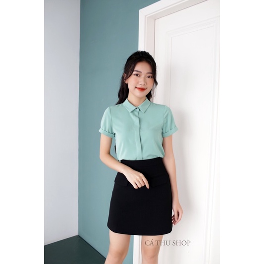 Sơ mi lụa cổ đức | BigBuy360 - bigbuy360.vn