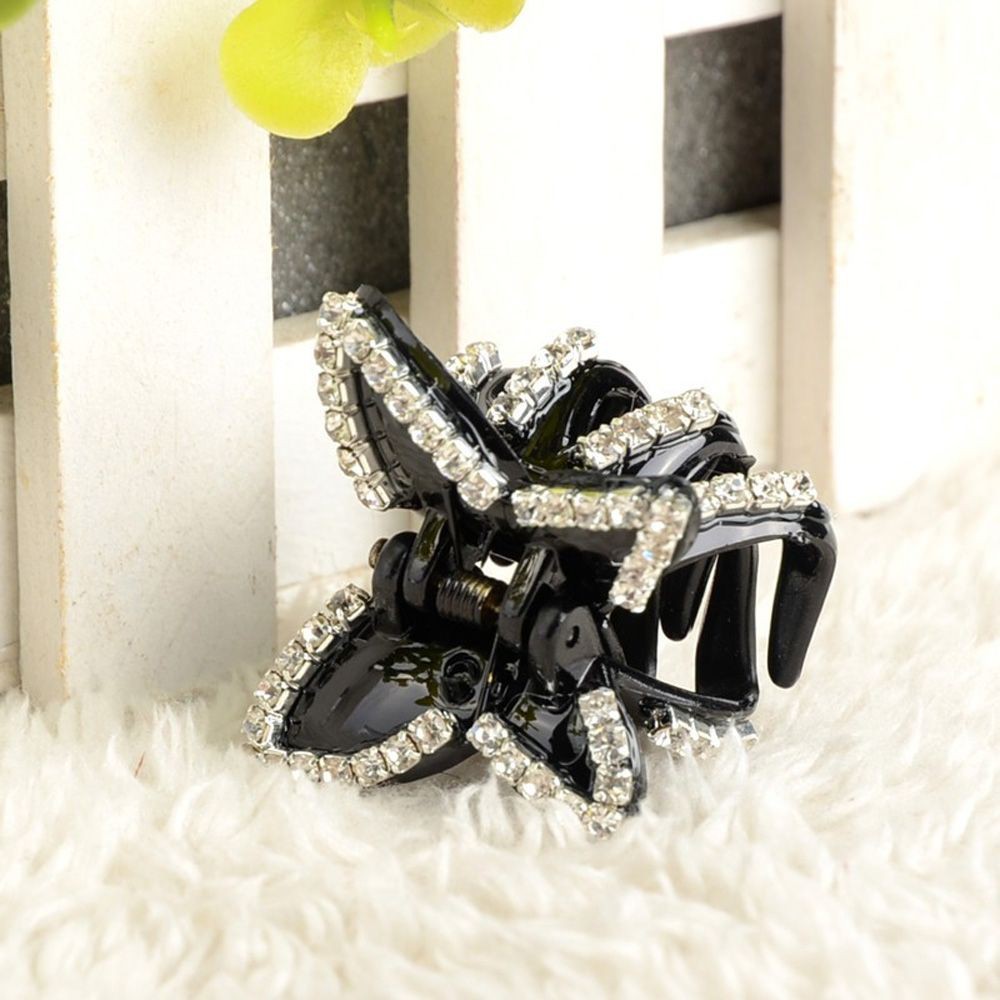 Kẹp Tóc Hình Bướm Đính Đá Thời Trang Cho Nữ