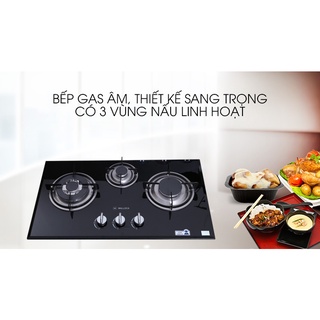 Bếp ga âm Malloca GHG 733B NEW