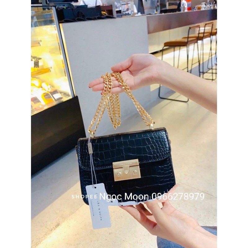 Túi da rắn size 18 chất đẹp
