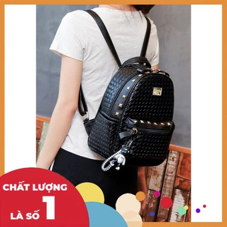 Balo Mini Da Mềm Dập Vân Cao Cấp S2