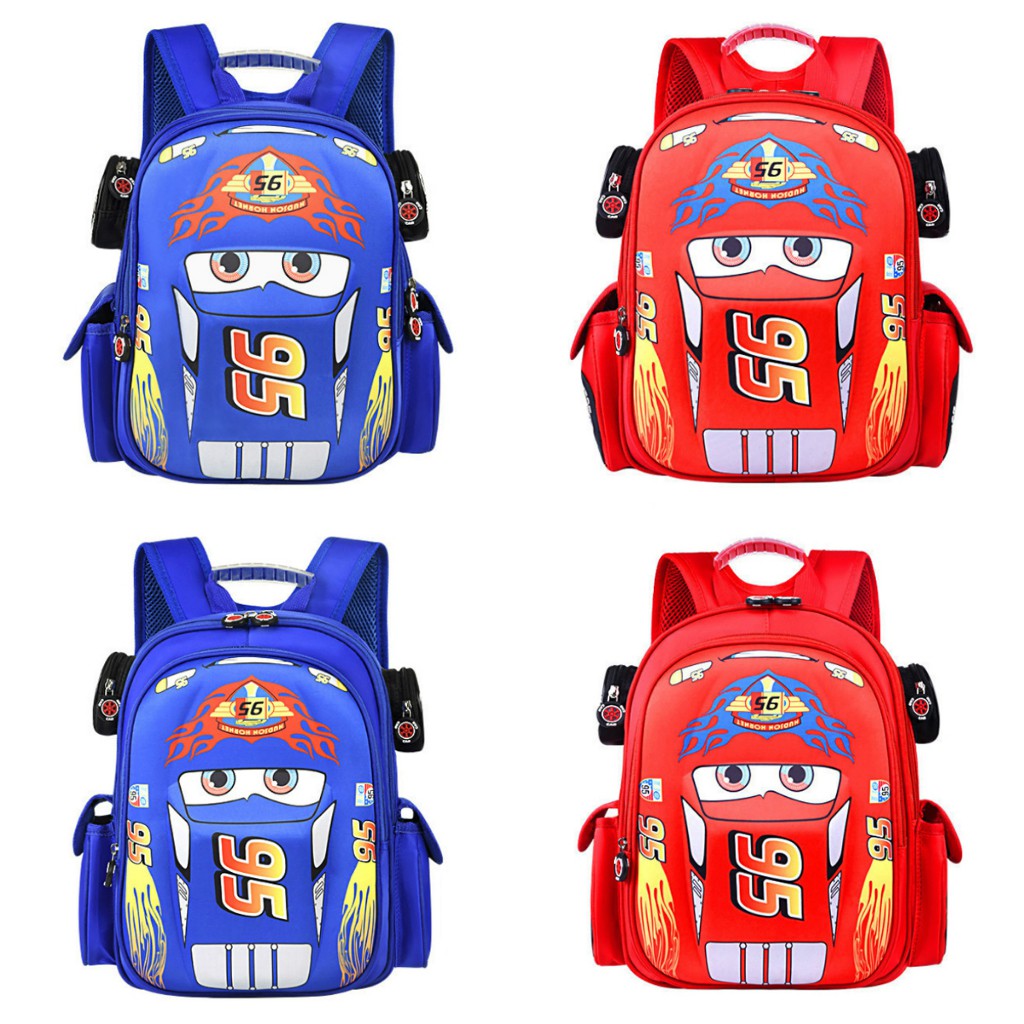 BALO TRẺ EM HÌNH MCQUEEN CAR CHO BÉ TỪ 4-10 TUỔI (MÃ 313)