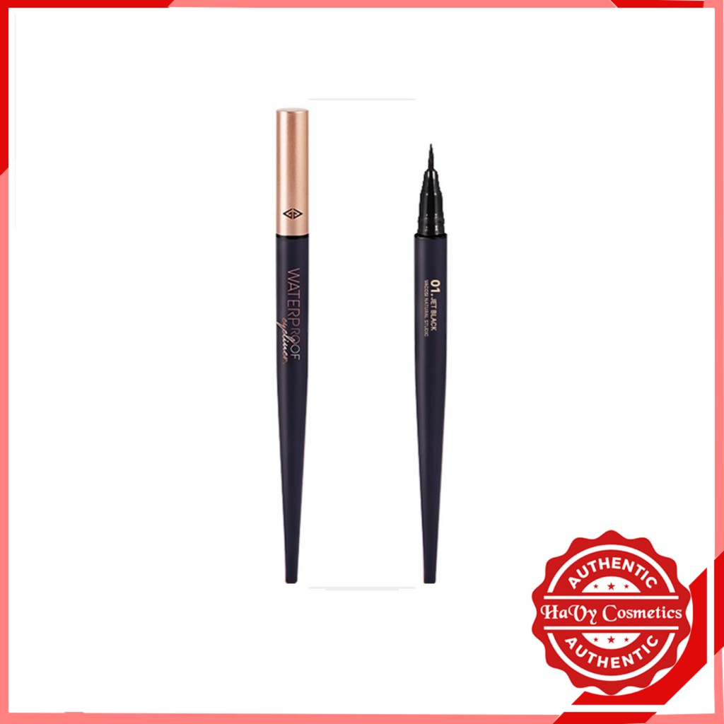 Bút Kẻ Mắt Nước Waterproof Siêu Lì Vacosi Natural Studio Eyeliner | BigBuy360 - bigbuy360.vn