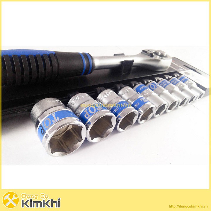 Bộ tuýp 10 chi tiết TOP cần tự động tay bọc cao su
