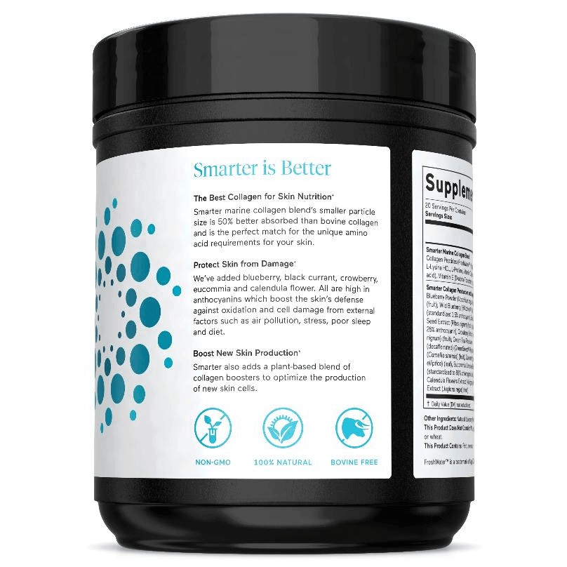 Marine Collagen + Collagen Booster - Căng Mọng Da - Smarter Nutrition - Bột Collagen - Tốt Hơn CodeAge Code Age