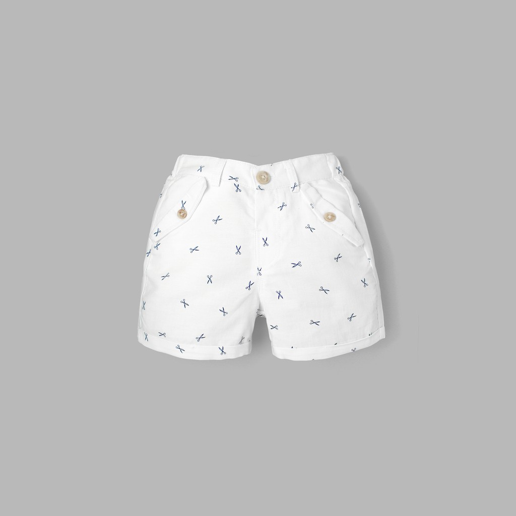 Quần short oxford BAA BABY nắp túi lật cho bé trai - BT-QU22N