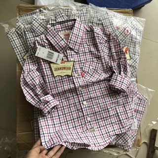A190248 áo sơmi kẻ levis tqxk dư xịn
