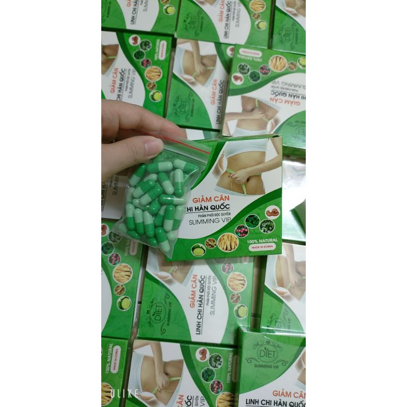 Giảm cân Linh Chi Hàn Quốc liệu trình 30 ngày