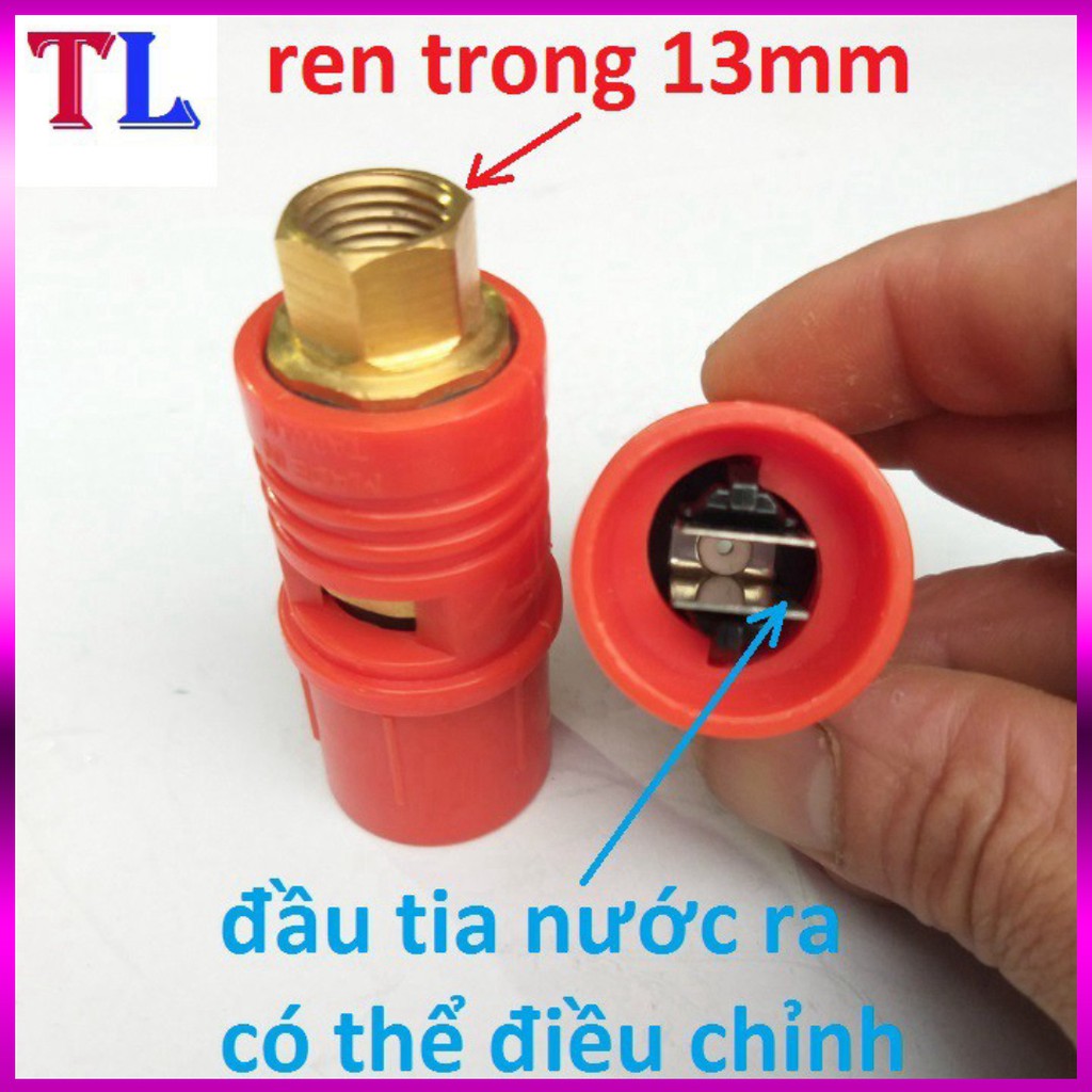 [GIÁ TỐT] BÉC (ĐẦU) RỬA XE MỎ VỊT CAO ÁP CÓ CHỈNH TIA [CHO XEM HÀNG]