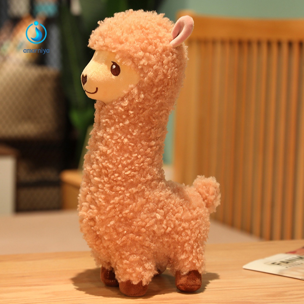 Lạc Đà Alpaca Nhồi Bông Đồ Chơi Cho Bé