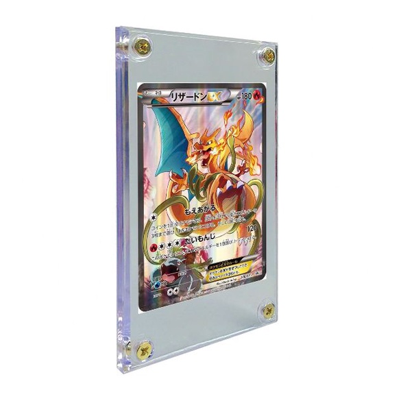 Khay nhựa trưng bày thẻ bài Pokemon/ Yugioh/ Thẻ nhân phẩm các loại - có đế | Baystore
