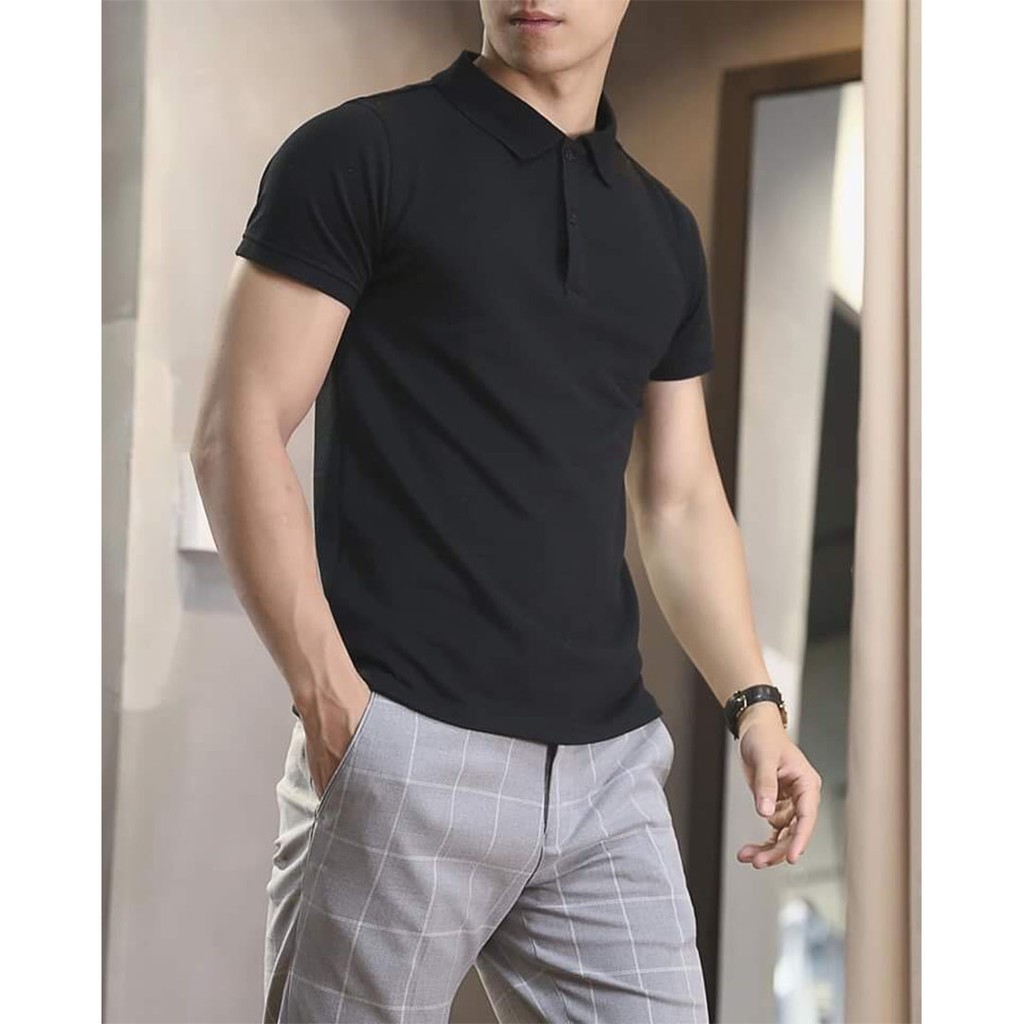 [ XẢ KHO ] Nhiều Màu - Áo nam mùa hè, áo polo nam trơn cổ bẻ, hàng cotton cao cấp, chuẩn form | BigBuy360 - bigbuy360.vn