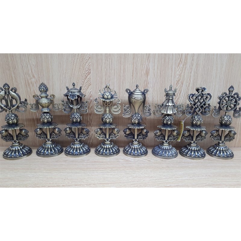 [PBMC] 8 Cát Tường Đồng To 16cm- ĐẸP TINH XẢO