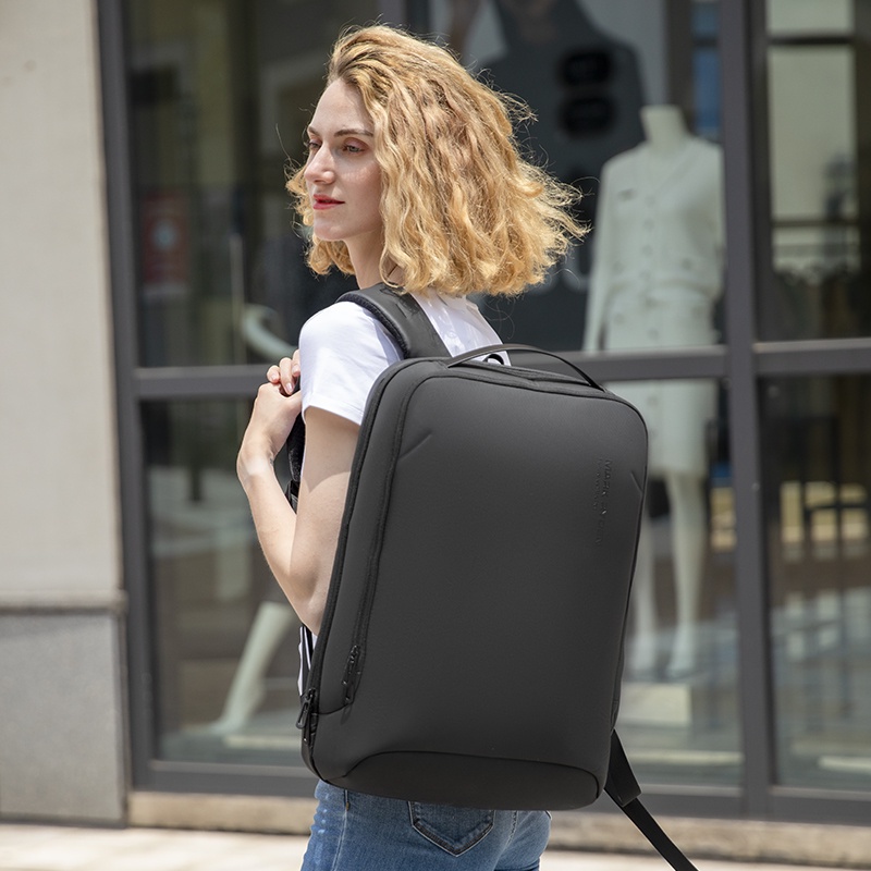 Ba Lô Công Sở MARK RYDEN Làm Từ Nylon YKK Có Khóa Kéo Dùng Đựng Laptop Tiện Lợi