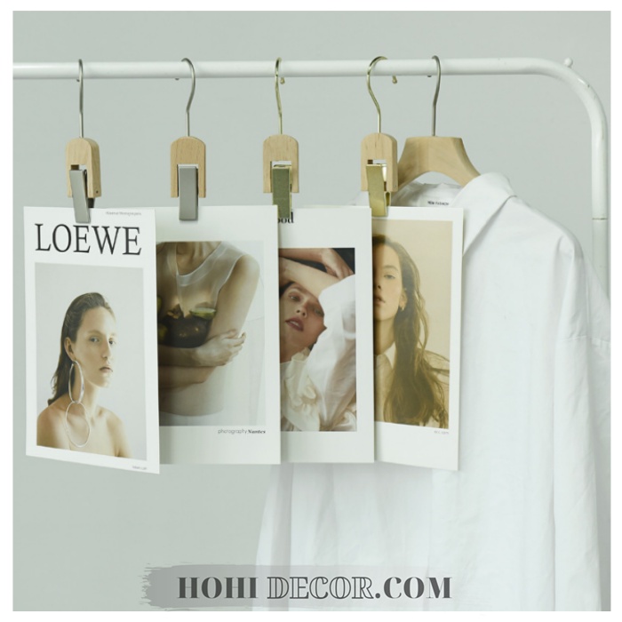 Bìa Tạp Chí Thời Trang, Poster Chụp Ảnh Quần Áo, Đạo Cụ Trang Trí Chụp Hình Sản Phẩm - HoHi Decor