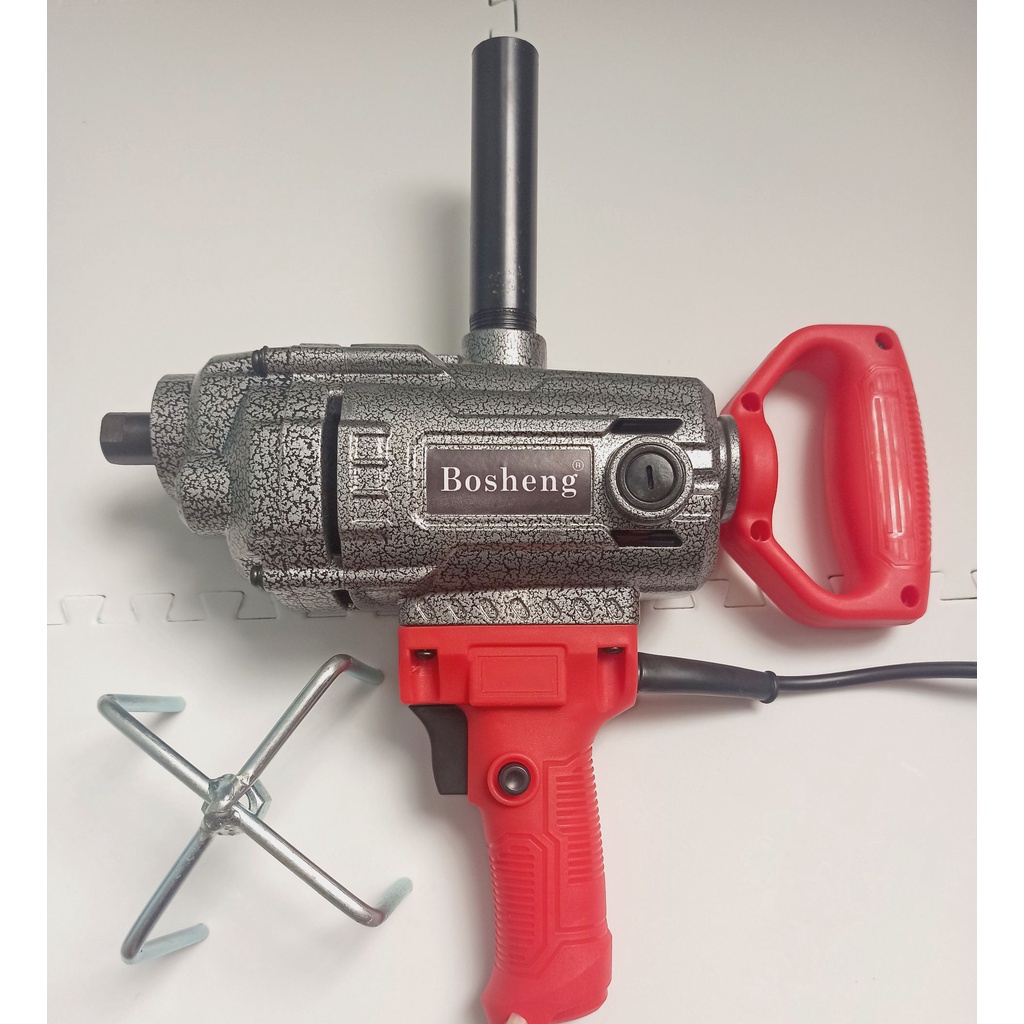 Bộ máy khuấy sơn / đánh vữa / trộn bột bả  / trộn hồ dầu / trộn xi măng 1080W 100%dây đồng bảo hành chính hãng