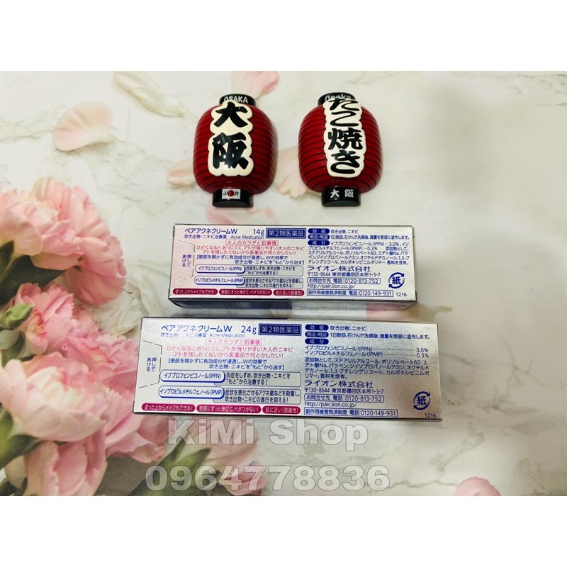 Kem mụn Pair Acne W Cream 24g