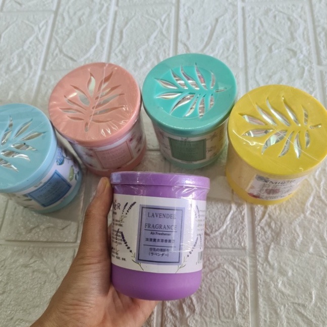 Sáp Thơm Phòng Khử Mùi Phòng Ngủ, Nhà Vệ Sinh, Oto Với 5 Mùi Hương Tự Nhiên 190G