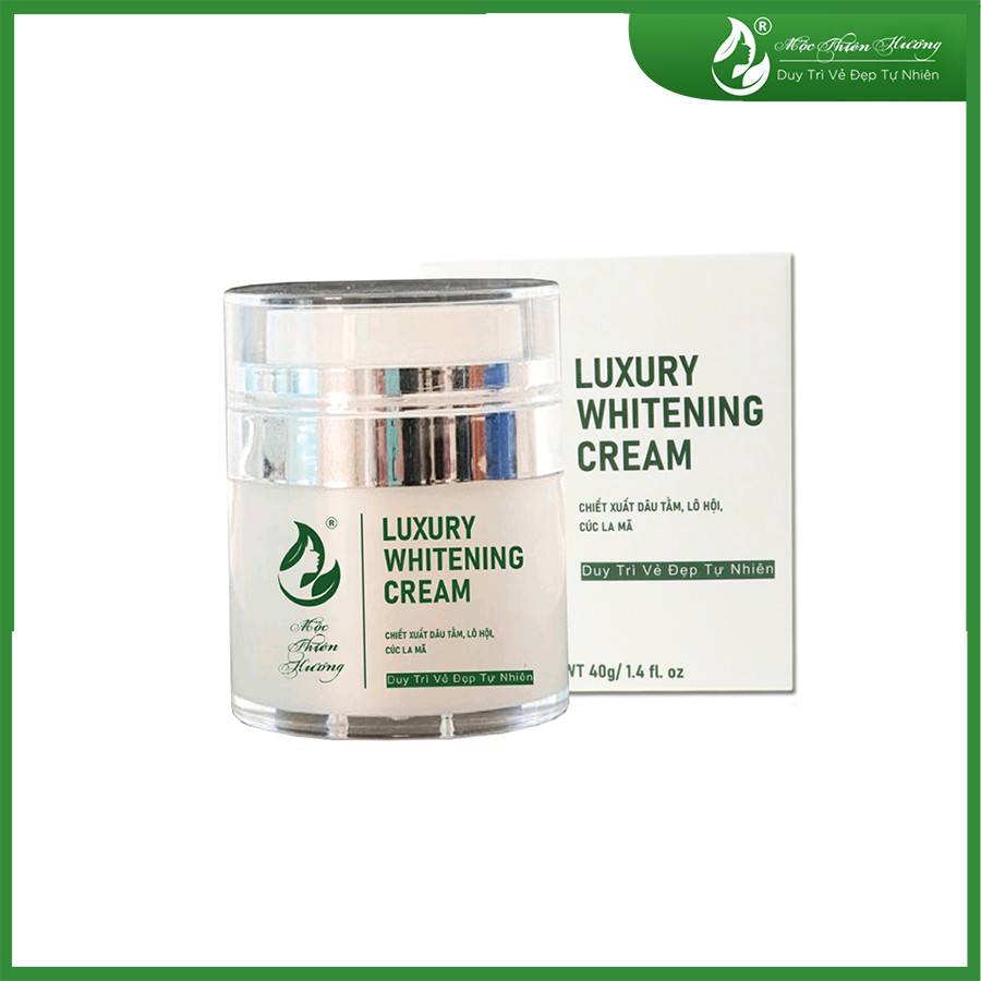 Kem Dưỡng Trắng Da Luxury Whitening Cream Mộc Thiên Hương