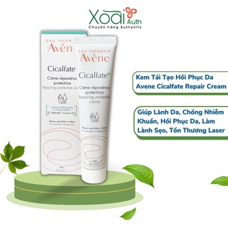 Kem Tái Tạo Hồi Phục Da Avene Cicalfate Repair Cream, Phục Hồi Da Do Chiếu Laser, Phẫu Thuật Thẩm Mỹ,Tẩy Lông