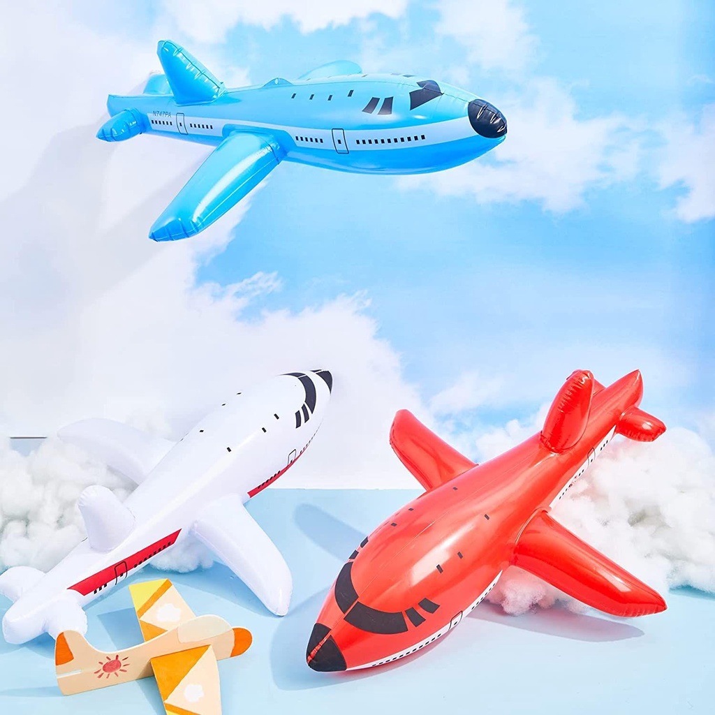 4 Máy Bay Đồ Chơi Bơm Hơi Cho Bé