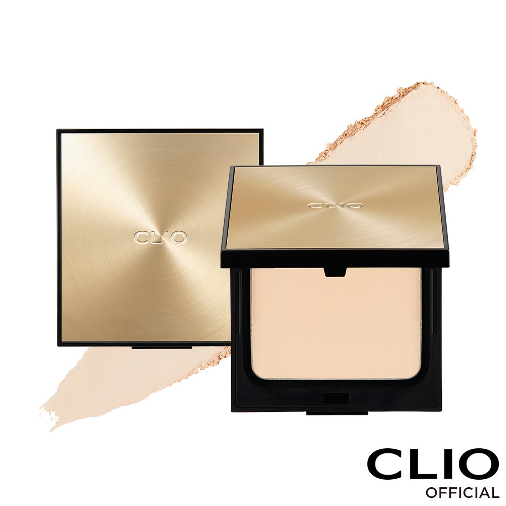 Phấn Phủ Dạng Nén Clio Trang Điểm Lâu Trôi Cao Cấp 10g