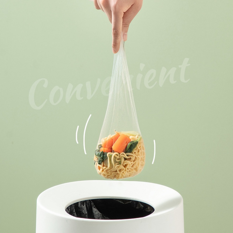 Giá lọc đồ ăn thừa cho bồn rửa chén, túi lọc rác bồn rửa bát kèm combo 100 túi lọc