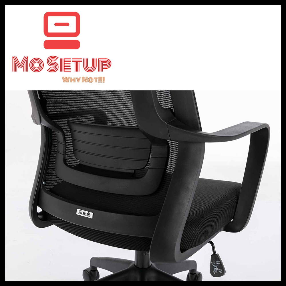 Ghế công thái học chính hãng Warrrior Office Chair dành cho văn phòng, dành cho Cyber, Gaming và bảo vệ đốt sống.