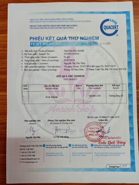100g ngũ hoa hạt handmade  giảm mụn /kiềm dầu/sáng da