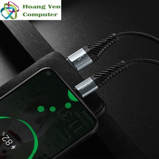 [1M] Cáp Sạc TYPE C Hoco X38 Dài 1M Dây Dù Cho Android - BH 3 Tháng 1 đổi 1 (MÀU SẮC NGẪU NHIÊN) - Hoàng Yến Computer