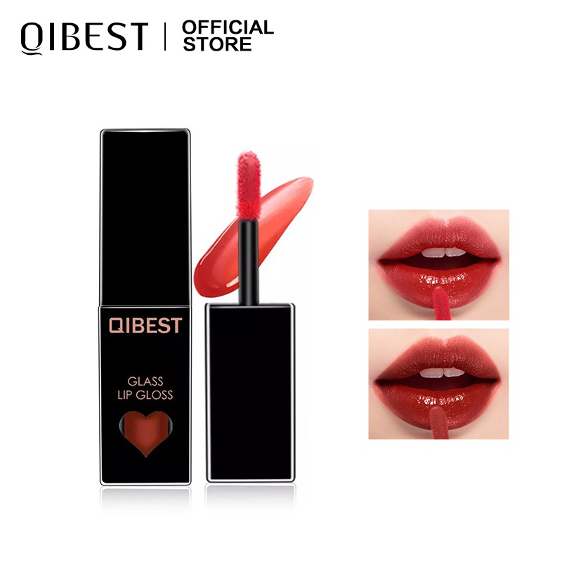 Set Son Kem Bóng Gương QIBEST L18066 120g Dưỡng Ẩm Trang Điểm Màu Tự Nhiên Cho Nữ | BigBuy360 - bigbuy360.vn