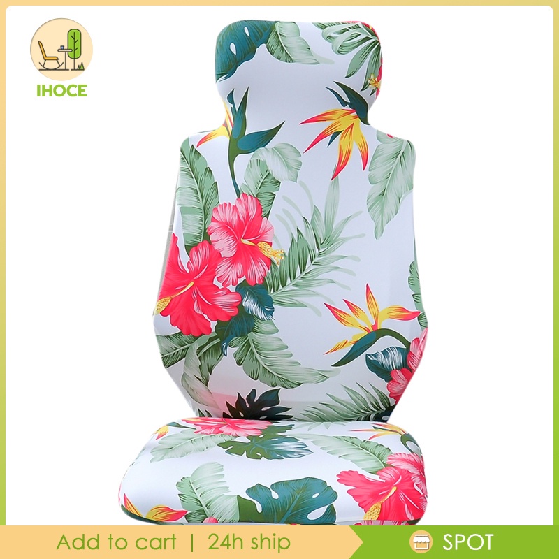 Vỏ Bọc Ghế Ngồi Máy Tính Bằng Polyester Tiện Dụng Cho Văn Phòng