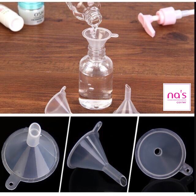 Phễu nhựa mini dùng chiết tinh dầu, mỹ phẩm