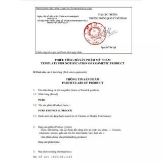 SỮA CHỐNG NẮNG THẢO MỘC PURE