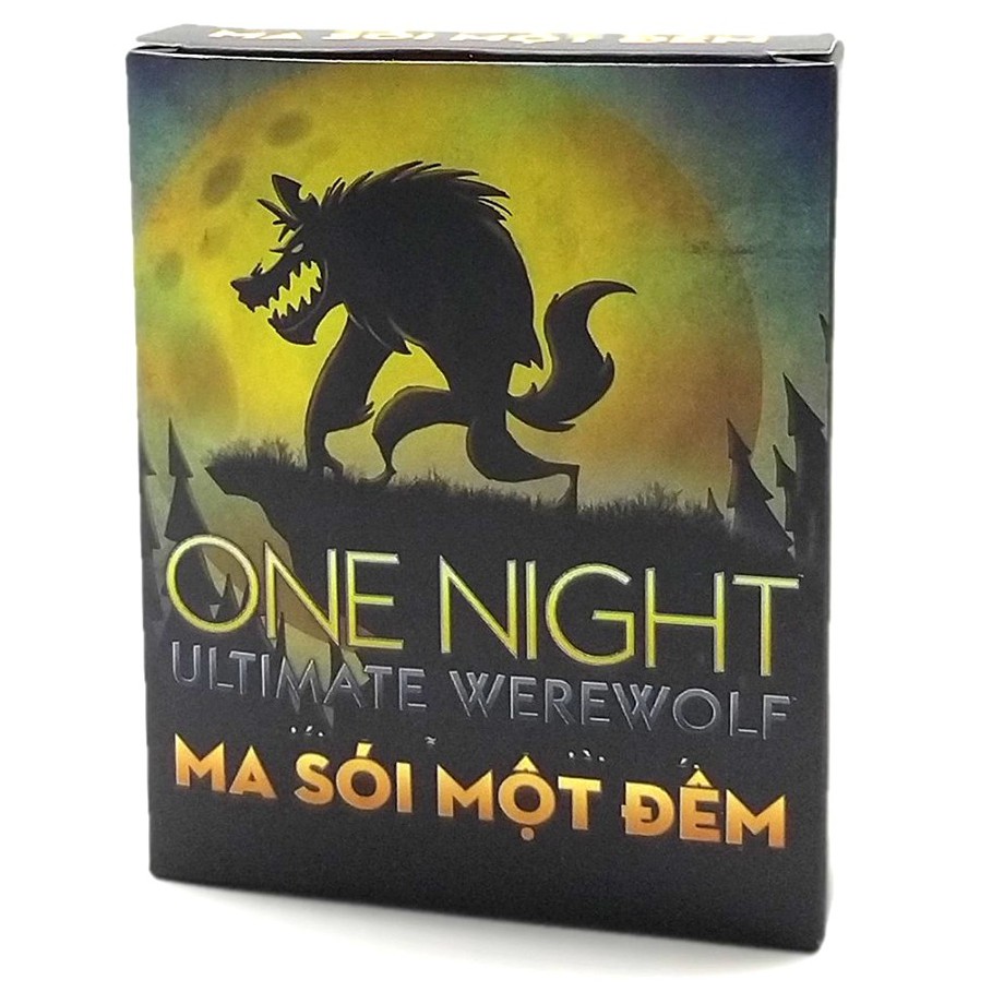 Bài Ma Sói One Night Việt Hoá 16 lá bài, 16 token