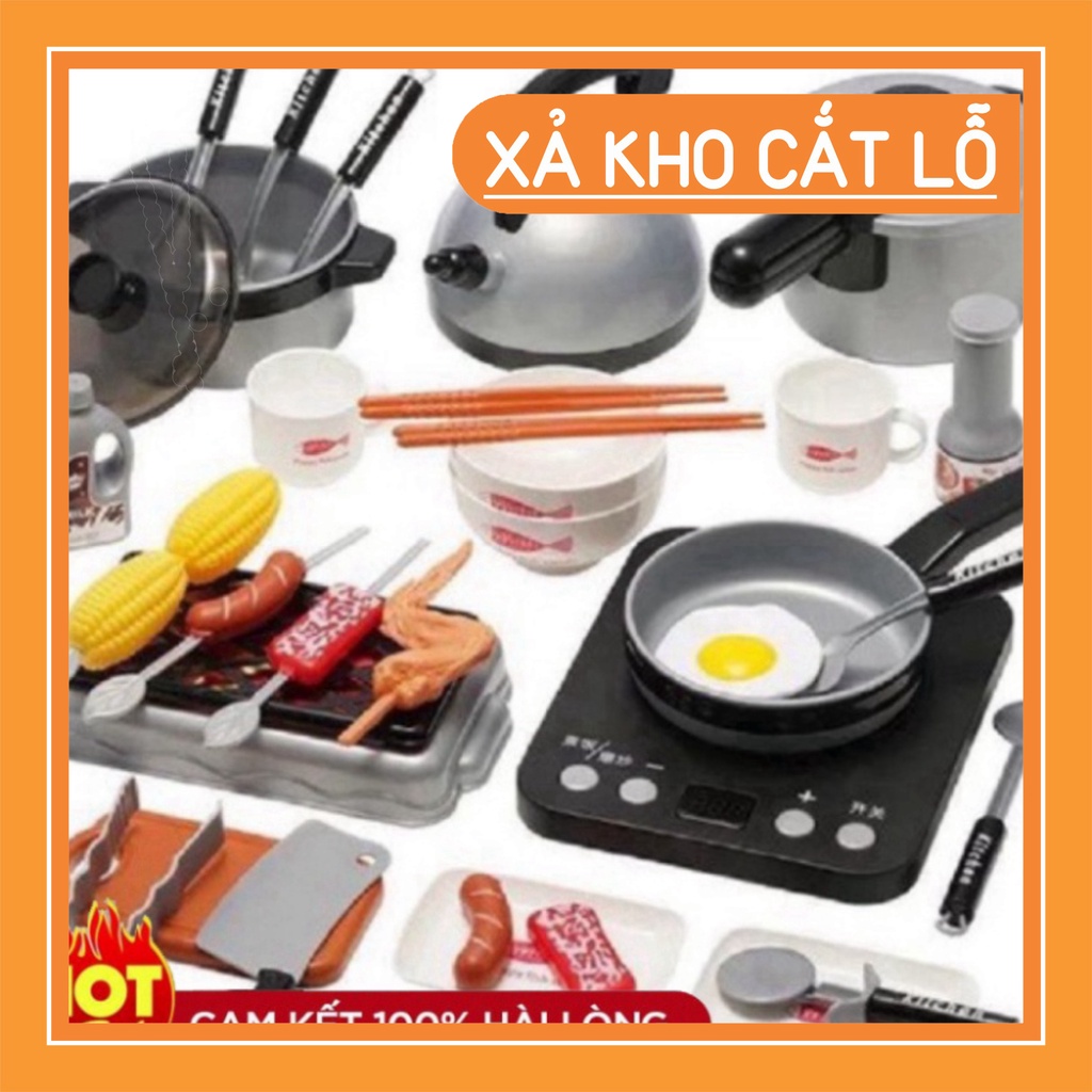 BỘ ĐỒ CHƠI NHÀ BẾP NẤU ĂN 36 MÓN CHO BÉ 💖 - MTT Mart