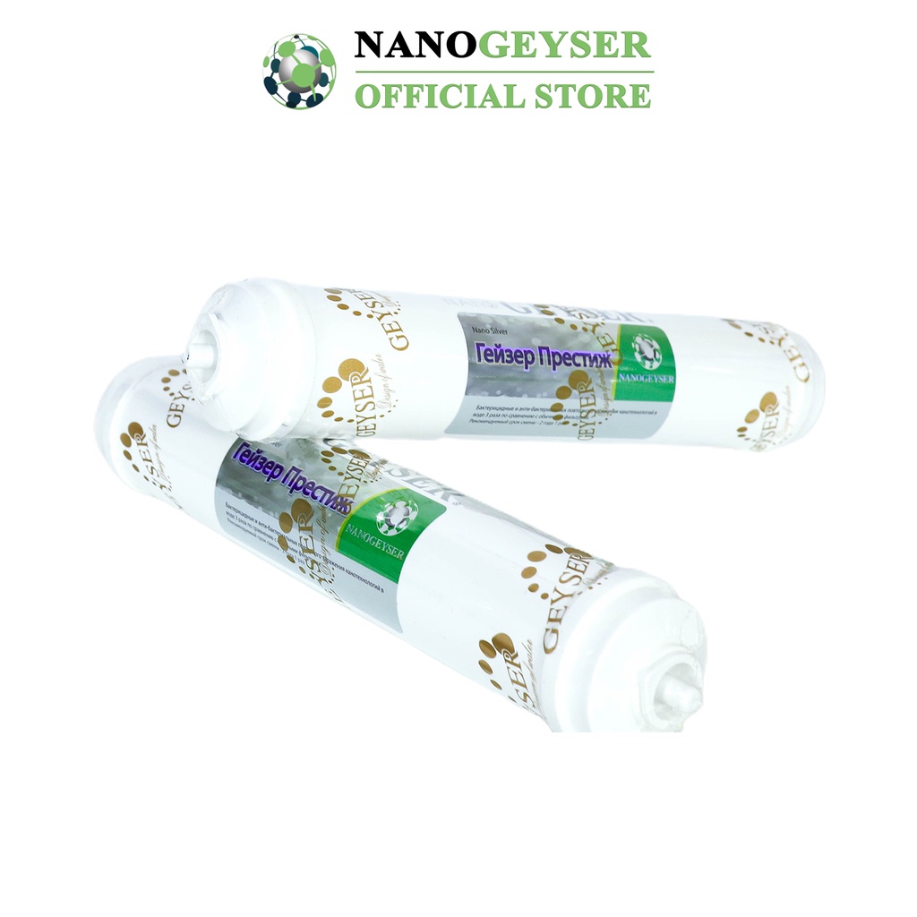 Lõi Nano Silver Nano Geyser, Giúp diệt khuẩn trong nước, Dùng cho các dòng máy lọc nước RO, NANO, UF, Kangaroo, Karofi..