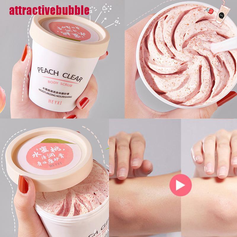 [abubbleVN]Niacinamide Whitening Body Scrub Cream Moisturizing Skin Exfoliating Whole Body