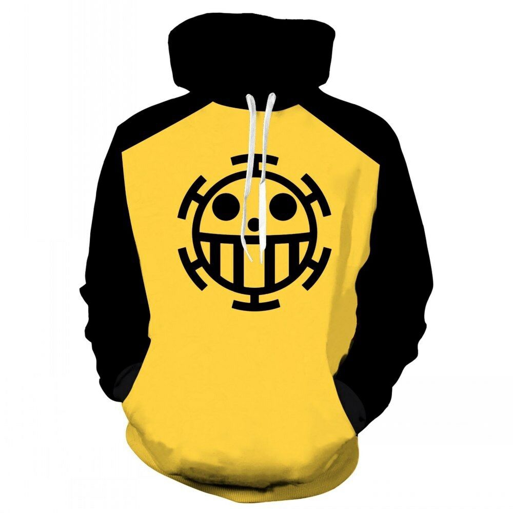 Áo Hoodie Họa Tiết Hoạt Hình One Piece Trafalgar Law 3D Thời Trang Cho Nam Và Nữ
