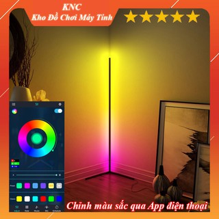 Đèn hắt tường Magic Lantern Led ARGB Conner Light, khiển màu từ xa qua App điện thoại, kích thước C1420mm x  R400mm
