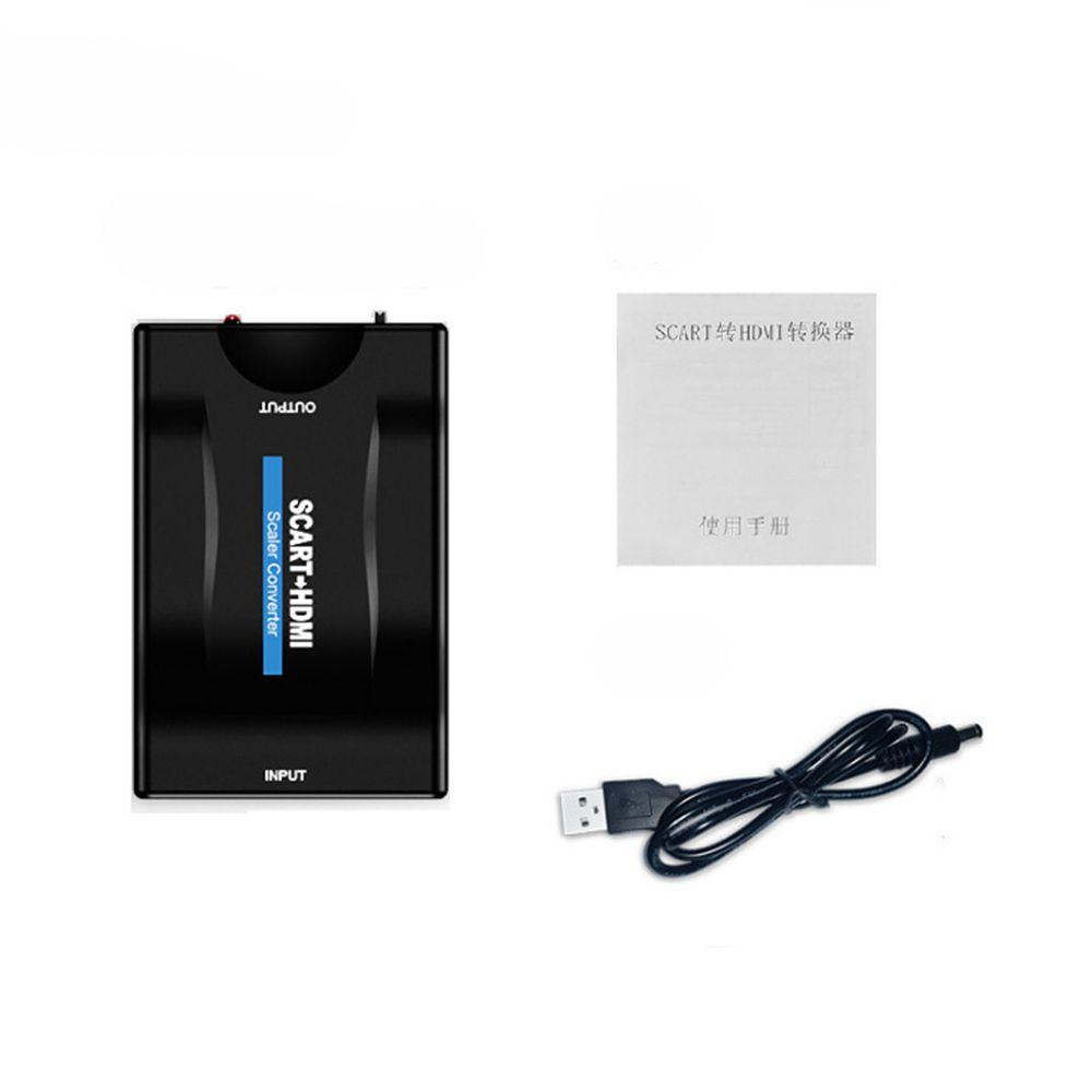 Bộ Chuyển Đổi Âm Thanh Video DVD 1080P Bằng Nhựa SUENIN SCART Sang HDMI