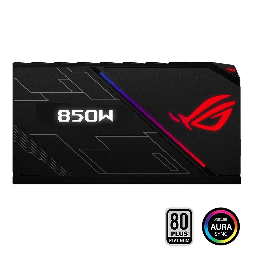 Nguồn Asus Rog Thor 850P 80 Plus Platinum 850W - Hàng Chính Hãng