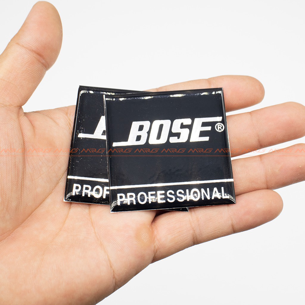 Tem Loa Bose Vuông 5cm x 5cm Màu Đen